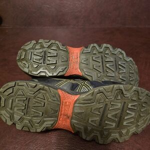 Rieker Black and Orange Women's Sneakers